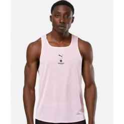 Online Puma X SaySky Run Race Singlet Pink