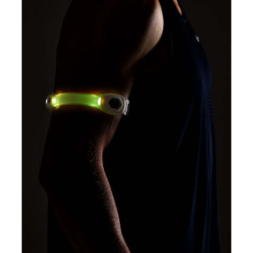 Fashion Six Peaks UF LED Armband Running Safety Light Black