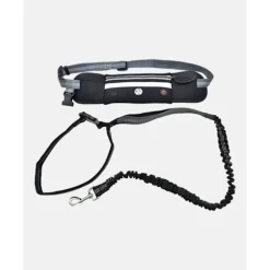 Fashion Six Peaks UF LED Dog Lead Running Belt Black