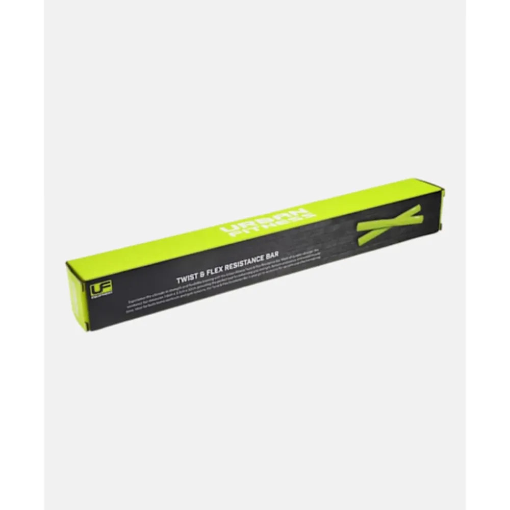 Clearance Urban Fitness Twist & Flex Resistance Bar Yellow