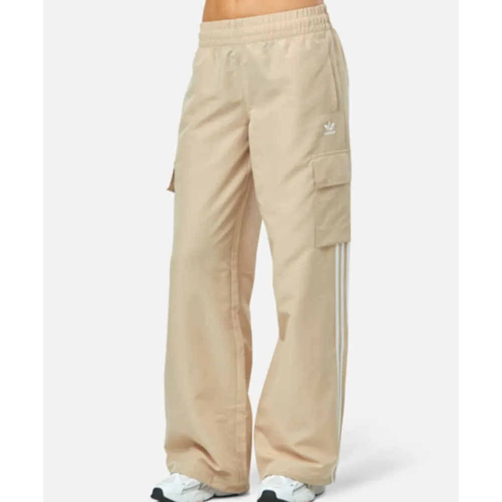 Clearance adidas Originals Womens 3 Stripe Cargo Pants Cream