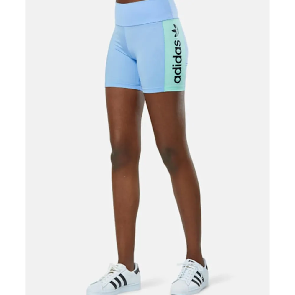 Online adidas Originals Womens Adicolor Bicycle Shorts Blue