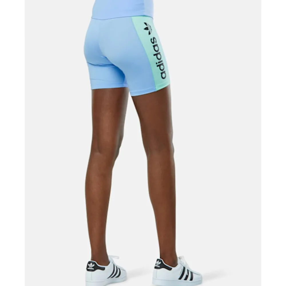 Online adidas Originals Womens Adicolor Bicycle Shorts Blue