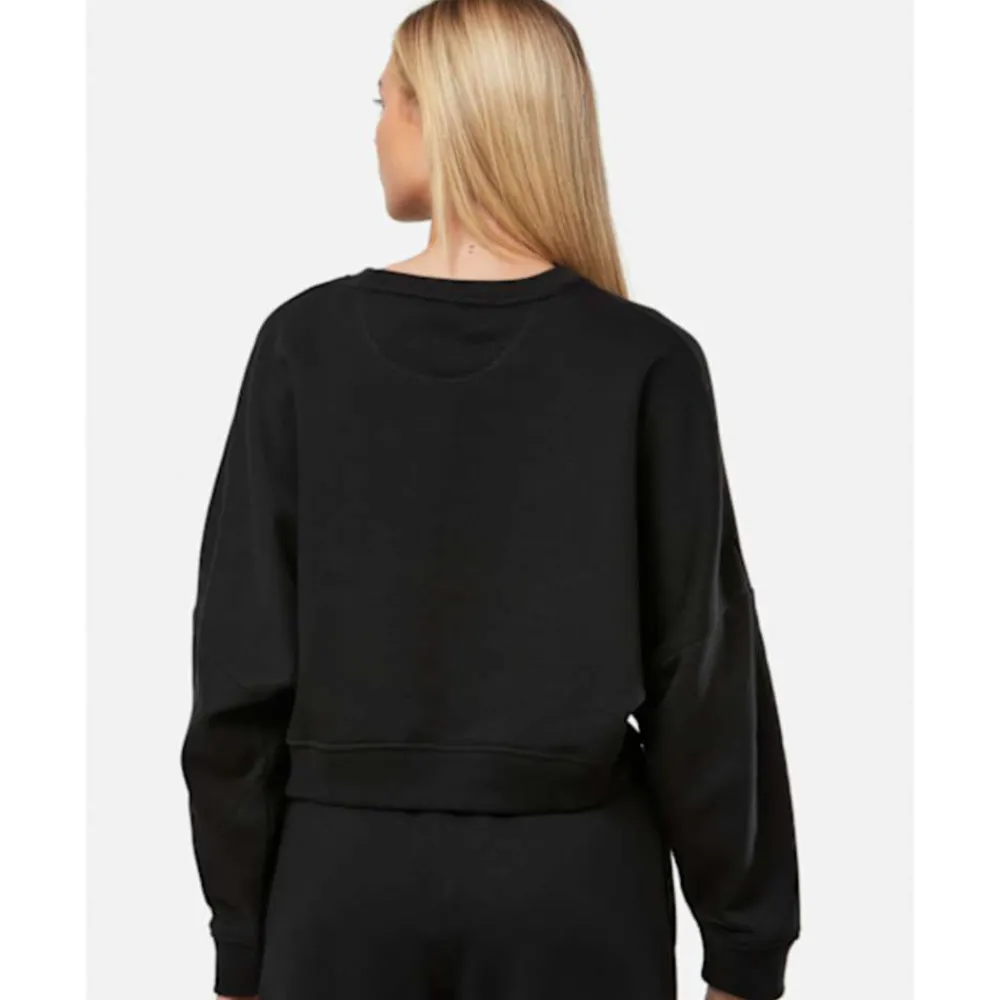 New adidas Originals Womens Adicolor Crew Neck Sweatshirt Black