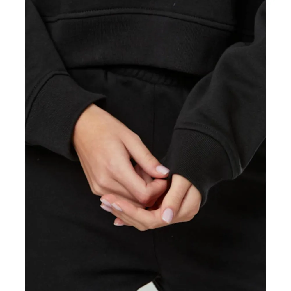 New adidas Originals Womens Adicolor Crew Neck Sweatshirt Black