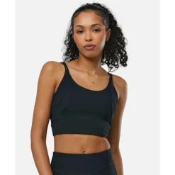 Sale Monterrain Womens Altitude 2.0 Strappy Cropped Tank Top Black