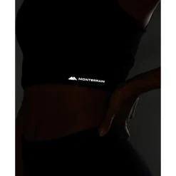 Sale Monterrain Womens Altitude 2.0 Strappy Cropped Tank Top Black