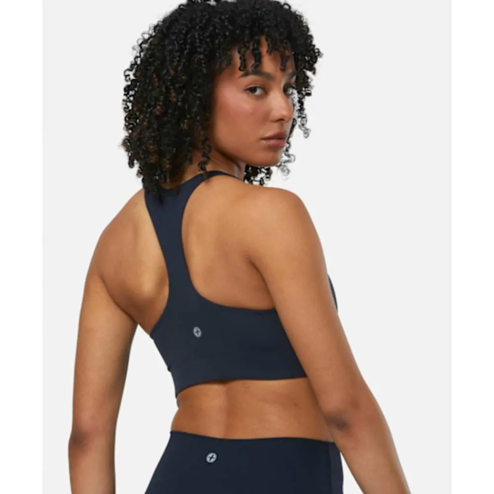 Sale Gym+Coffee Womens Aurora Light Support Sports Bra Navy