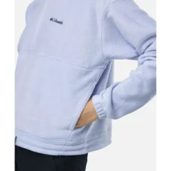 Clearance Columbia Womens Brushy Bay Half Zip Top Blue