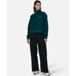 Sale Columbia Womens Brushy Bay Half Zip Top Green