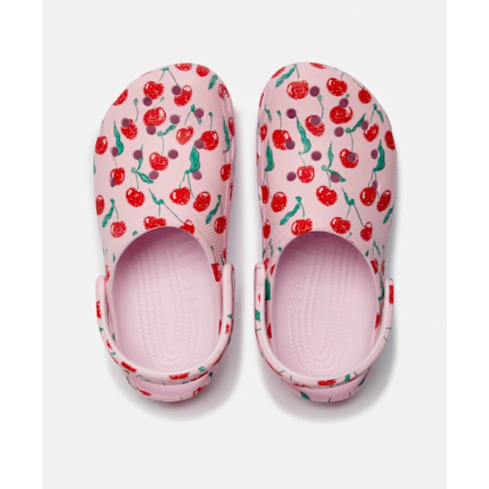 Discount Crocs Womens Classic Graphic Clog Pink