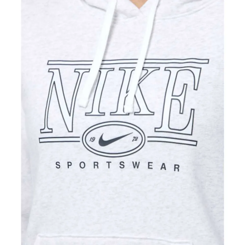 Clearance Nike Womens Club Fleece Hoodie Grey