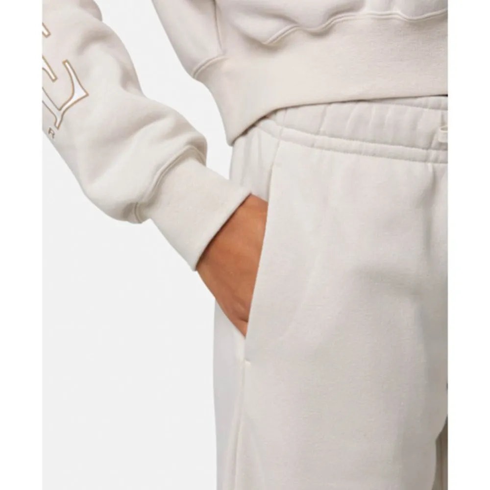 Clearance Nike Womens Club Fleece Wide Leg Pants Cream