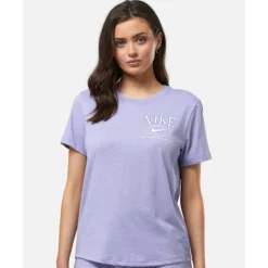 Outlet Nike Womens Club T-Shirt Purple