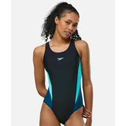 Fashion Speedo Womens Colourblock 2.0 Swimsuit Black