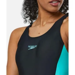 Fashion Speedo Womens Colourblock 2.0 Swimsuit Black