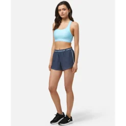 Hot Under Armour Womens Crossback Medium Support Sports Bra Blue