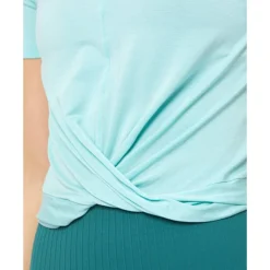 Online Casall Womens Delight Short Wrap T-shirt Green