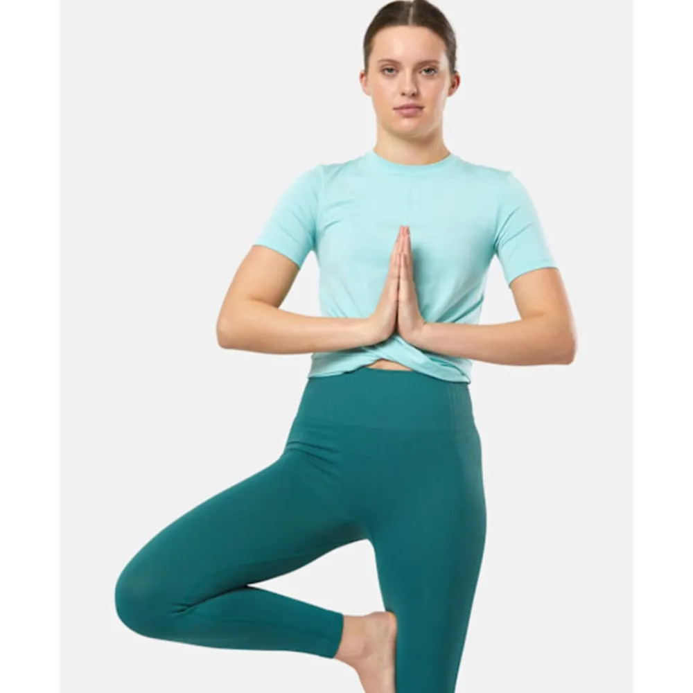 Online Casall Womens Delight Short Wrap T-shirt Green