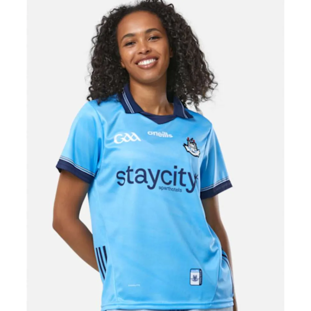 Discount O'Neills Womens Dublin 24/25 Home Jersey Blue