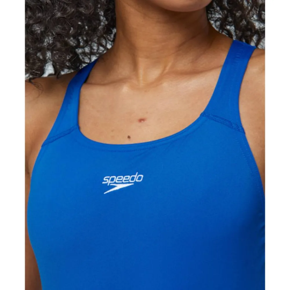 Sale Speedo Womens Endurance+ Medalist Swimsuit Blue