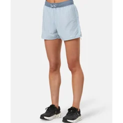 Hot Monterrain Womens Energy Woven Running Shorts Blue