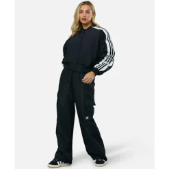 Fashion adidas Originals Womens Essential Woven Cargo Pants Black