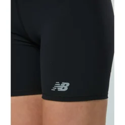 Clearance New Balance Womens Essentials 6 Inch Bike Shorts Green
