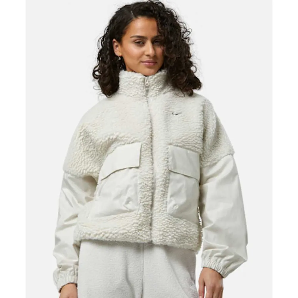 Best Nike Womens Essentials Cozy Jacket Cream