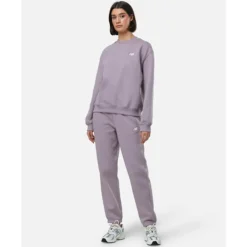 Clearance New Balance Womens Essentials Crew Neck Sweatshirt Purple