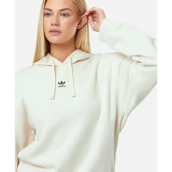 Sale adidas Originals Womens Essentials Hoodie Cream