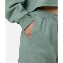 Discount adidas Originals Womens Essentials Wide Leg Pants Green