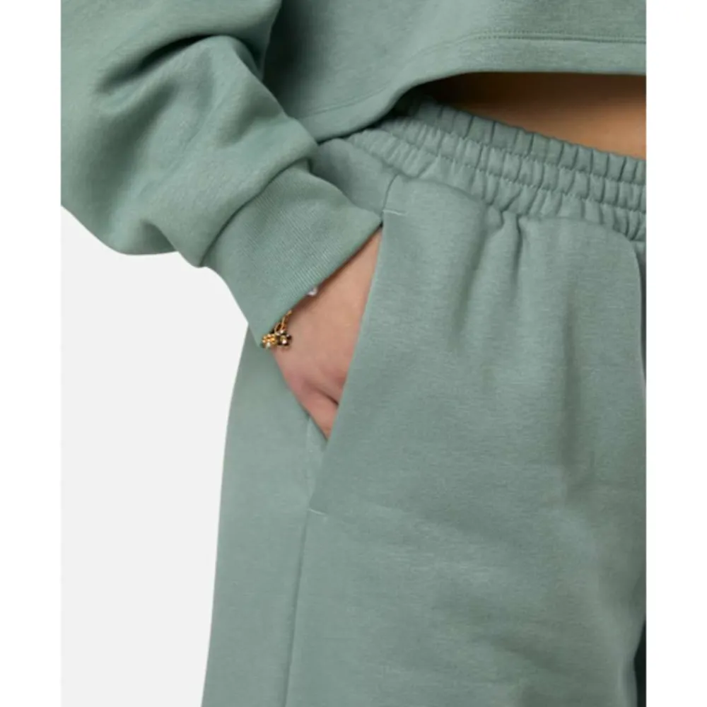 Discount adidas Originals Womens Essentials Wide Leg Pants Green
