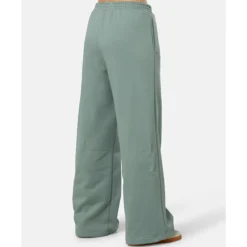 Discount adidas Originals Womens Essentials Wide Leg Pants Green