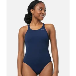 Fashion Nike Womens Fastback Swimsuit Navy