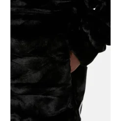 New adidas Originals Womens Faux Fur Jacket Black