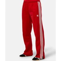 Hot adidas Originals Womens Firebird Slim Track Pants Red