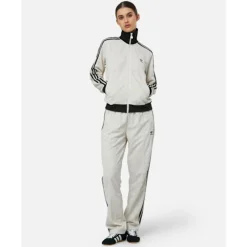 Clearance adidas Originals Womens Firebird Slim Track Pants Cream