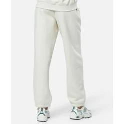 Clearance New Balance Womens Fleece Graphic Joggers Cream