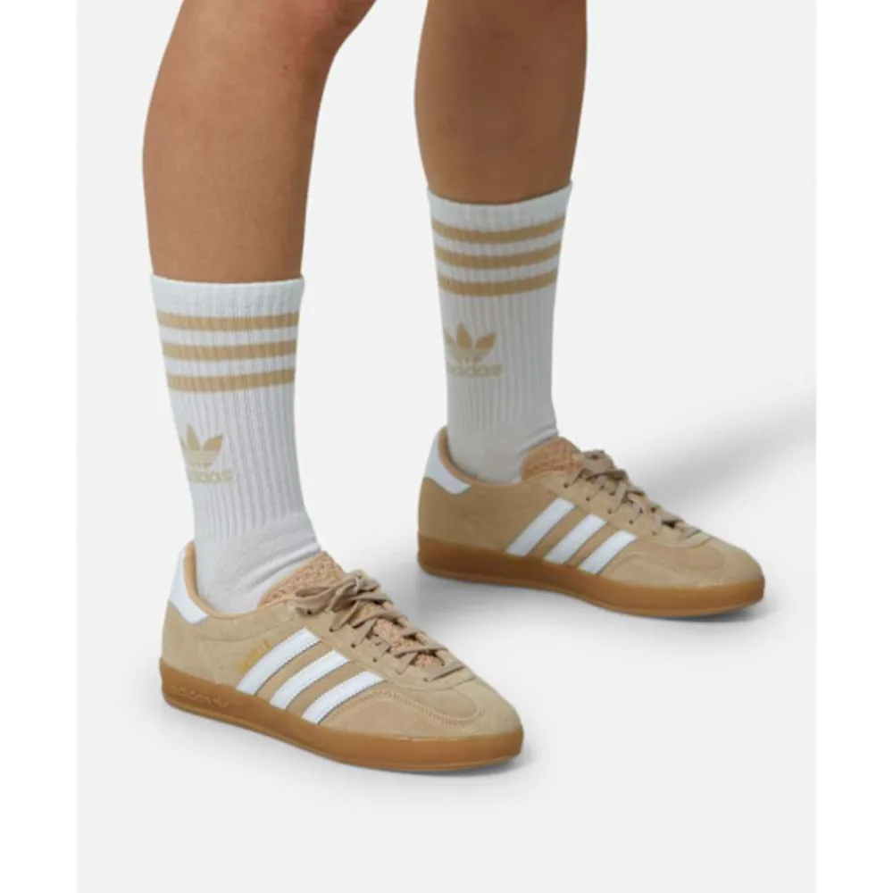 Discount adidas Originals Womens Gazelle Indoor Cream