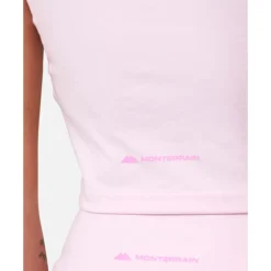 Discount Monterrain Womens Glide Cropped T-Shirt Pink