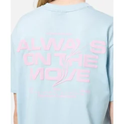 Sale Monterrain Womens Graphic T-Shirt Blue