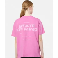 Discount Monterrain Womens Graphic T-Shirt Pink