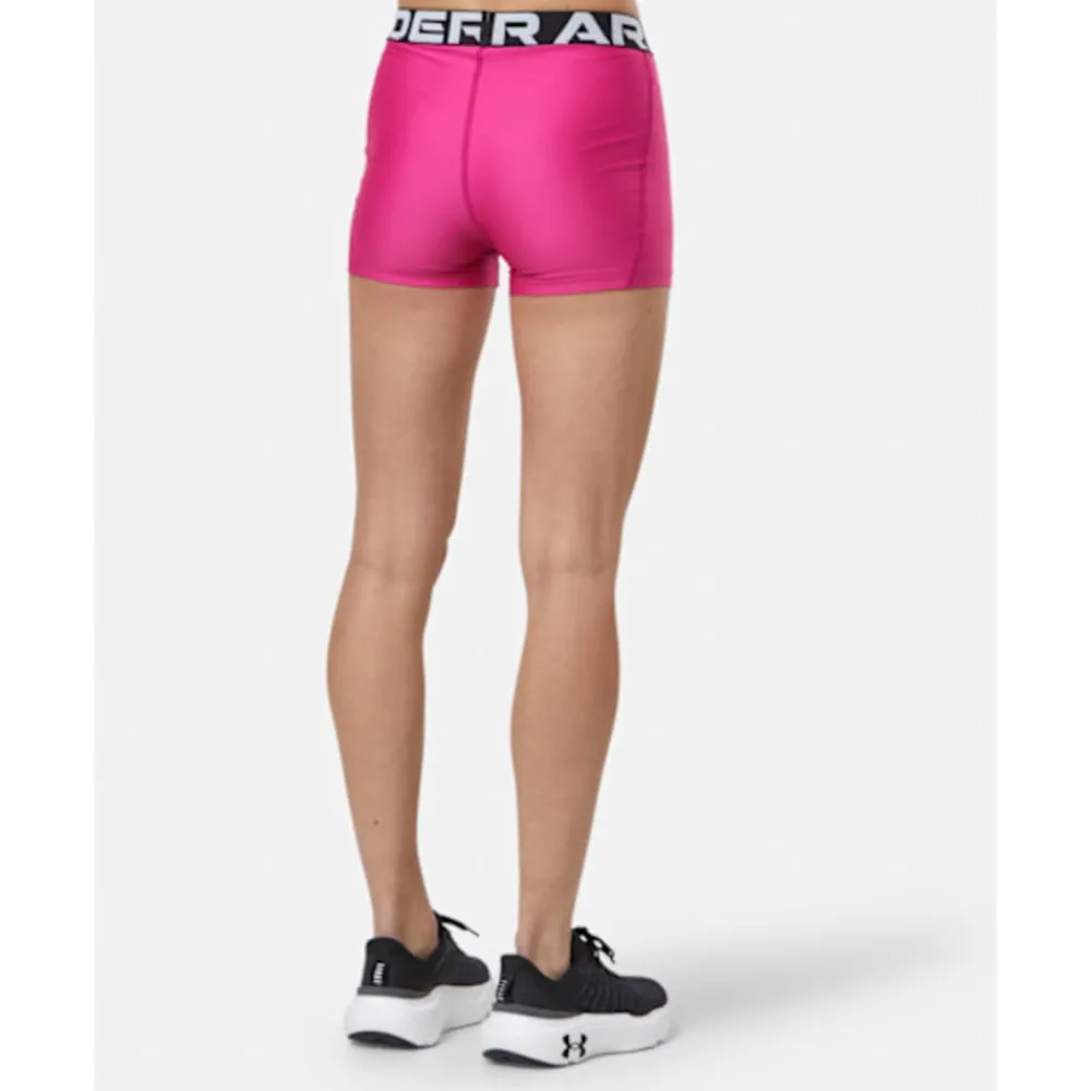 Fashion Under Armour Womens HeatGear Bike Shorts Pink