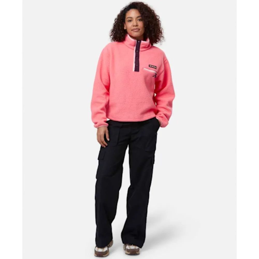 Online Columbia Womens Helvetia Half Snap Top Pink