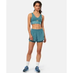 Fashion Nike Womens 2-in-1 3 Inch Shorts Blue