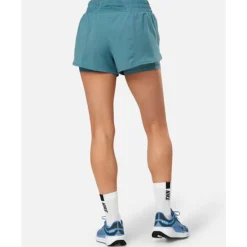 Fashion Nike Womens 2-in-1 3 Inch Shorts Blue