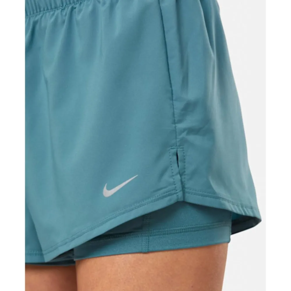Fashion Nike Womens 2-in-1 3 Inch Shorts Blue