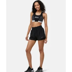 Fashion Nike Womens 2-in-1 3 Inch Shorts Black