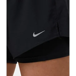 Fashion Nike Womens 2-in-1 3 Inch Shorts Black